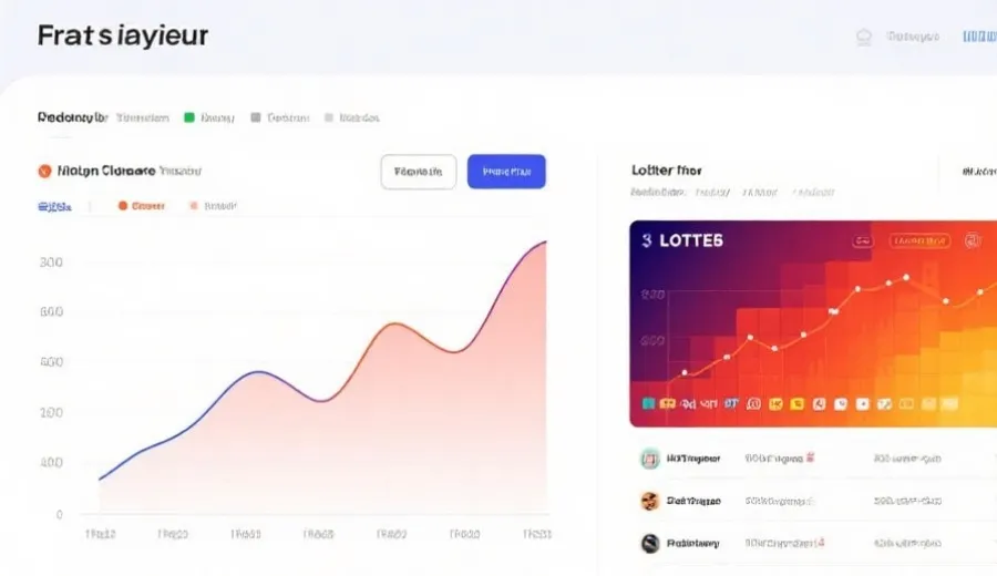号码走势与冷热分布示意图